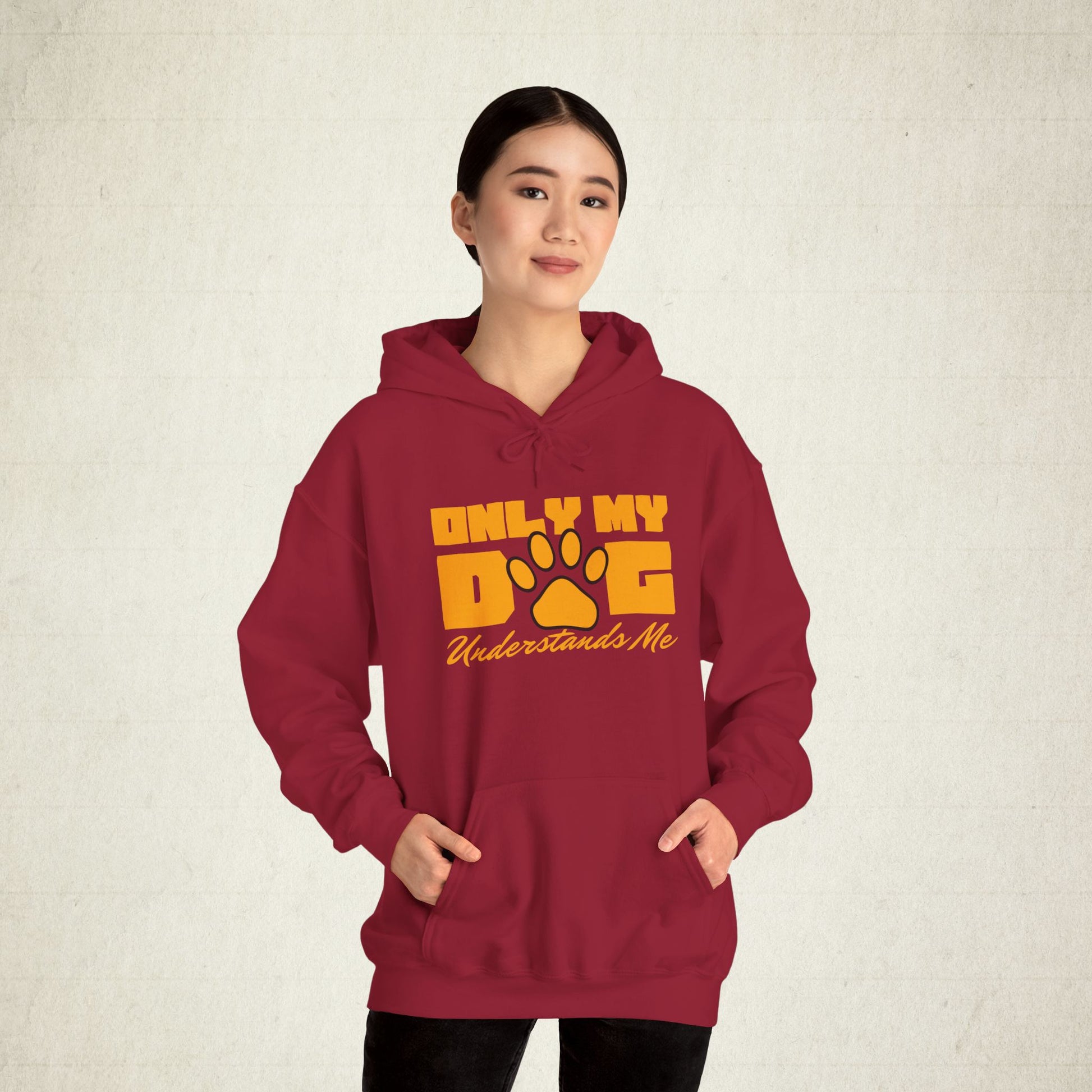 Only My Dog Understands Me Unisex Dog Lover Hoodie