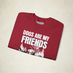 Dog Lovers' Crewneck Sweatshirt featuring a Dog Lovers design, crewneck sweatshirt