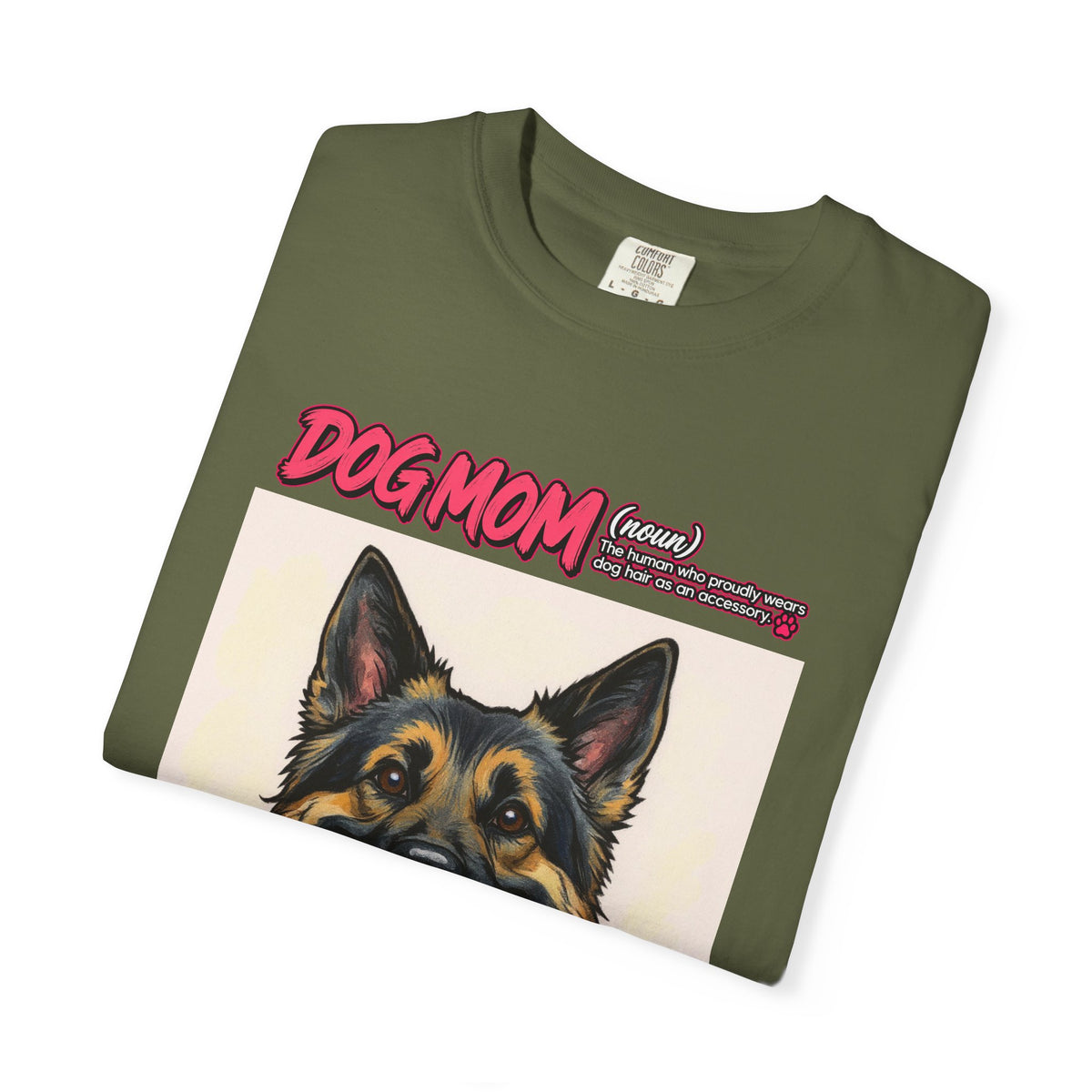 Custom Dog Dad Caricature T-Shirt | Personalized Pet Portrait Tee