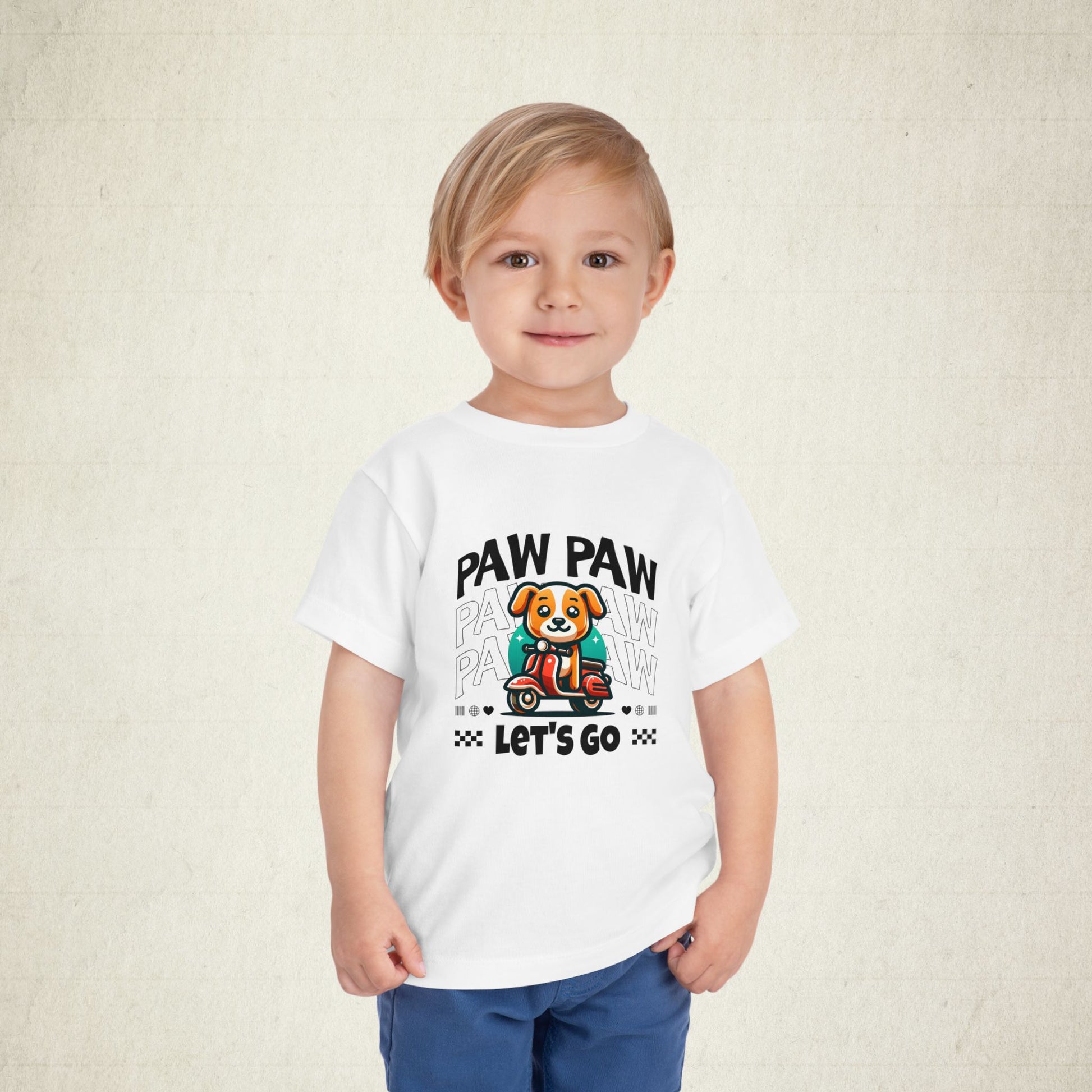 Paw Paw Let's Go Toddler Tee