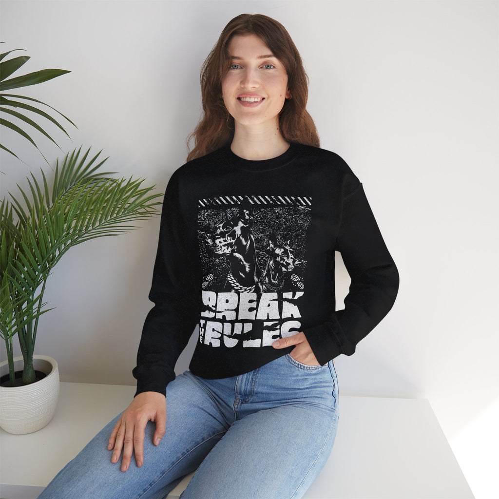 Break The Rules Crewneck Unisex Sweatshirt