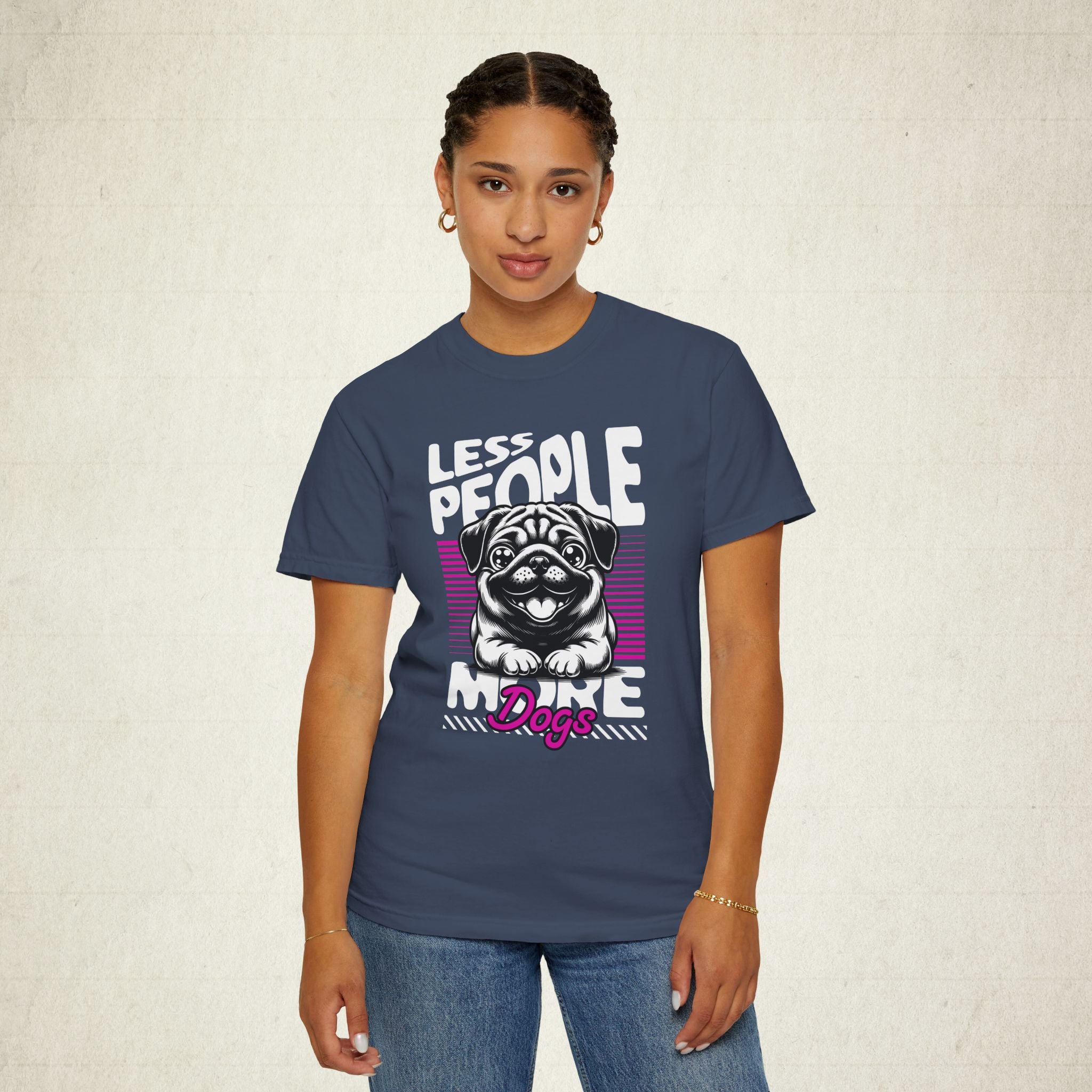 Less People More Dogs Women T-Shirt