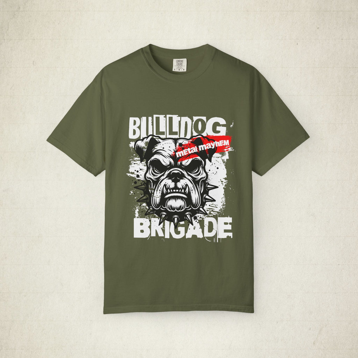 Bulldog Brigade Graphic Tee featuring a Bulldog Brigade design, graphic tee