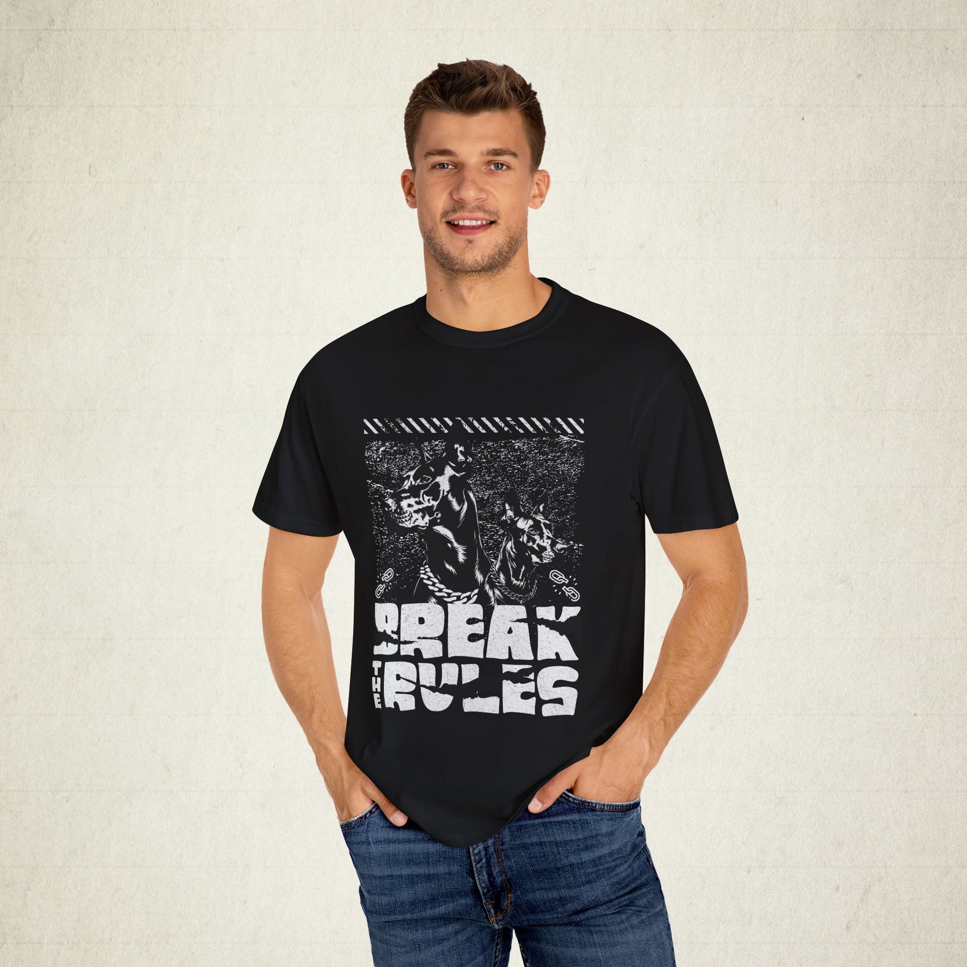 Break the Rules Graphic Men T-shirt