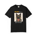 Custom Dog Dad Caricature T-Shirt | Personalized Pet Portrait Tee
