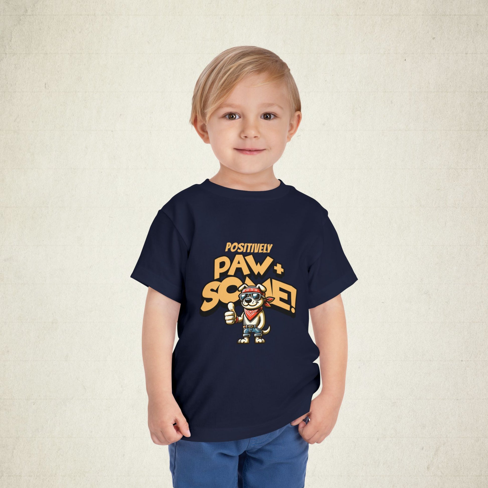 Positively Paw-some Toddler Tee