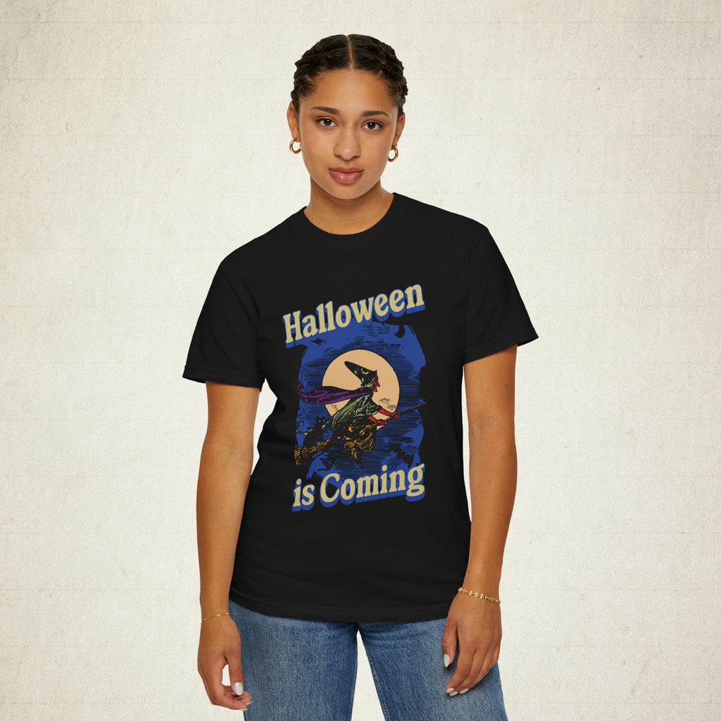 'Halloween is Coming' Themed Unisex T-Shirt