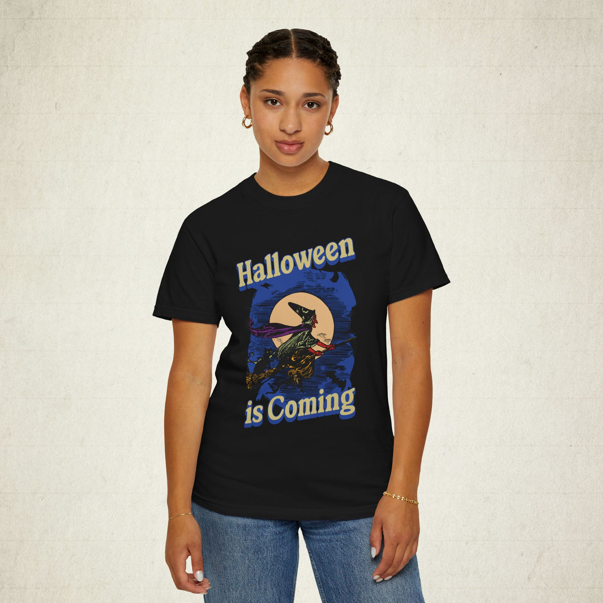 'Halloween is Coming' Themed Unisex T-Shirt