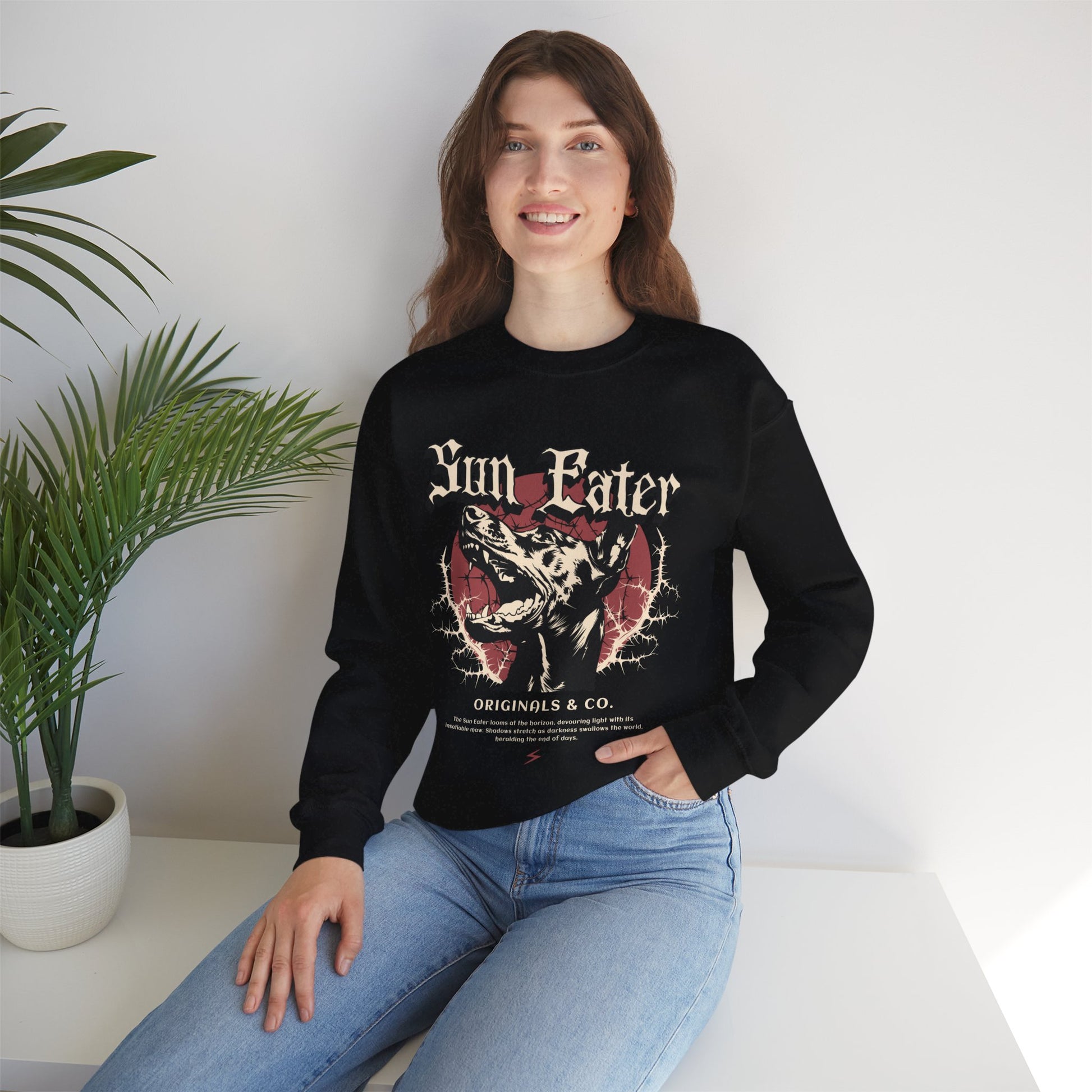 Sun Eater Heavy Blend™ Crewneck Sweatshirt