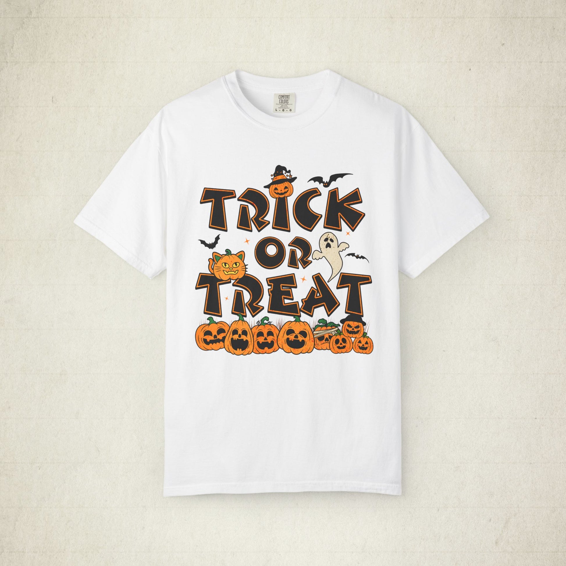Trick or Treat White Halloween Unisex T-Shirt