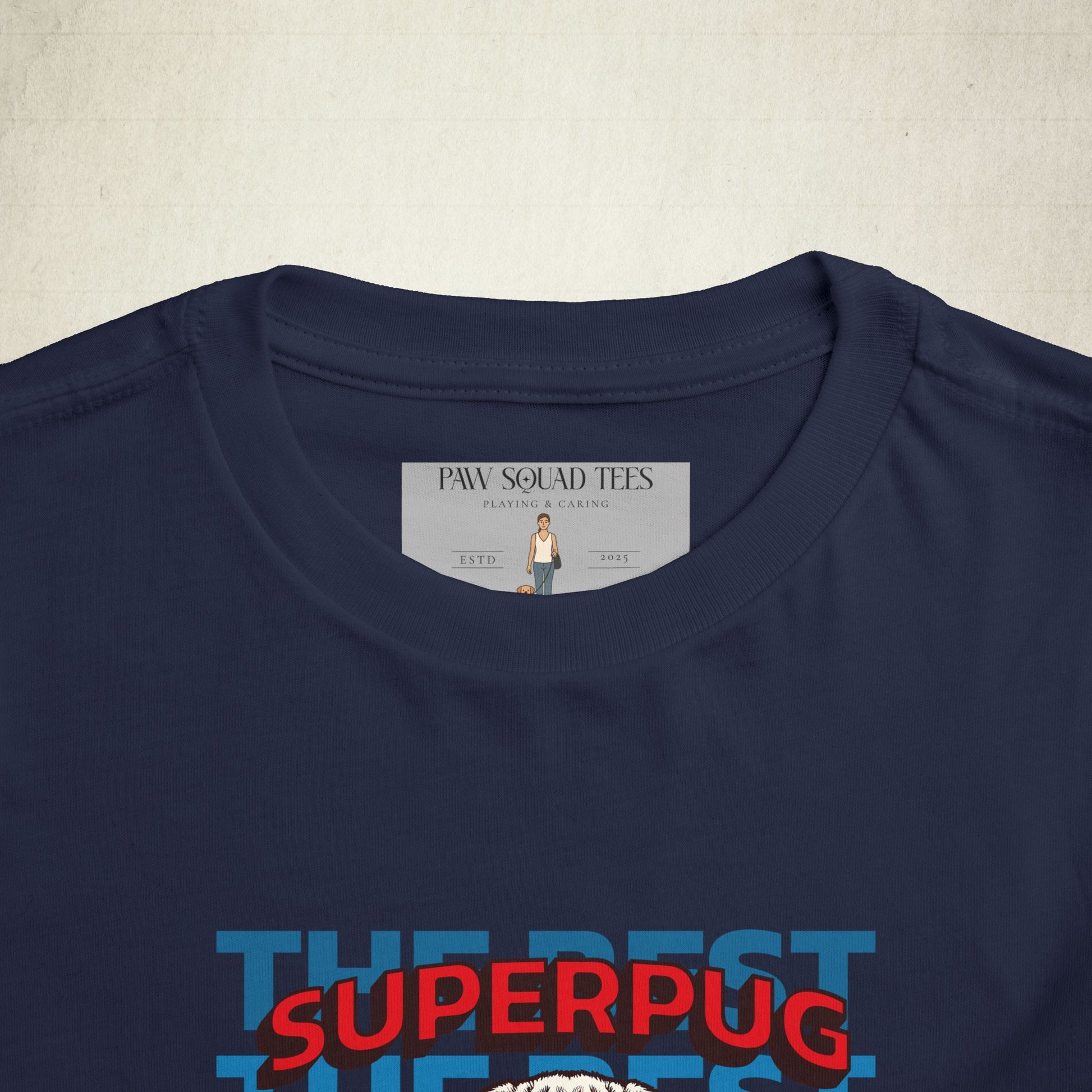 Super Pug Toddler Tee