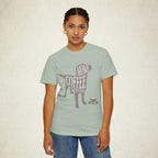 More Coffee Please Dog Lover Tee featuring a More Coffee Please design, graphic tee