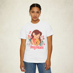 Dog Mom Floral Graphic Tee featuring a Dog Mom design, graphic tee