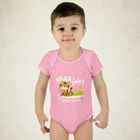 Adorable Infant Bodysuit with "Roar-some" Tiger Design