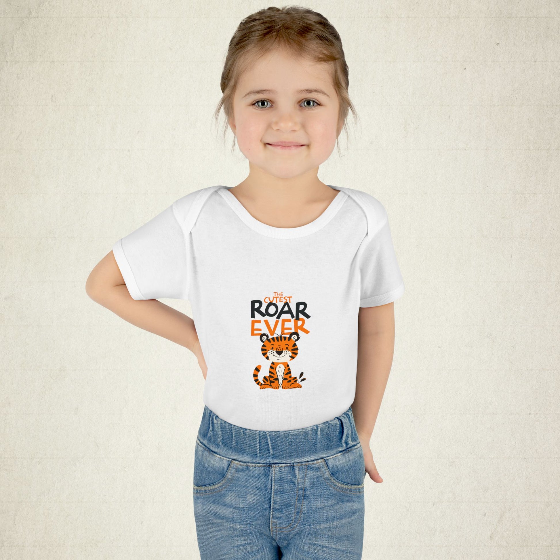 Cute Tiger Roar Infant Bodysuit