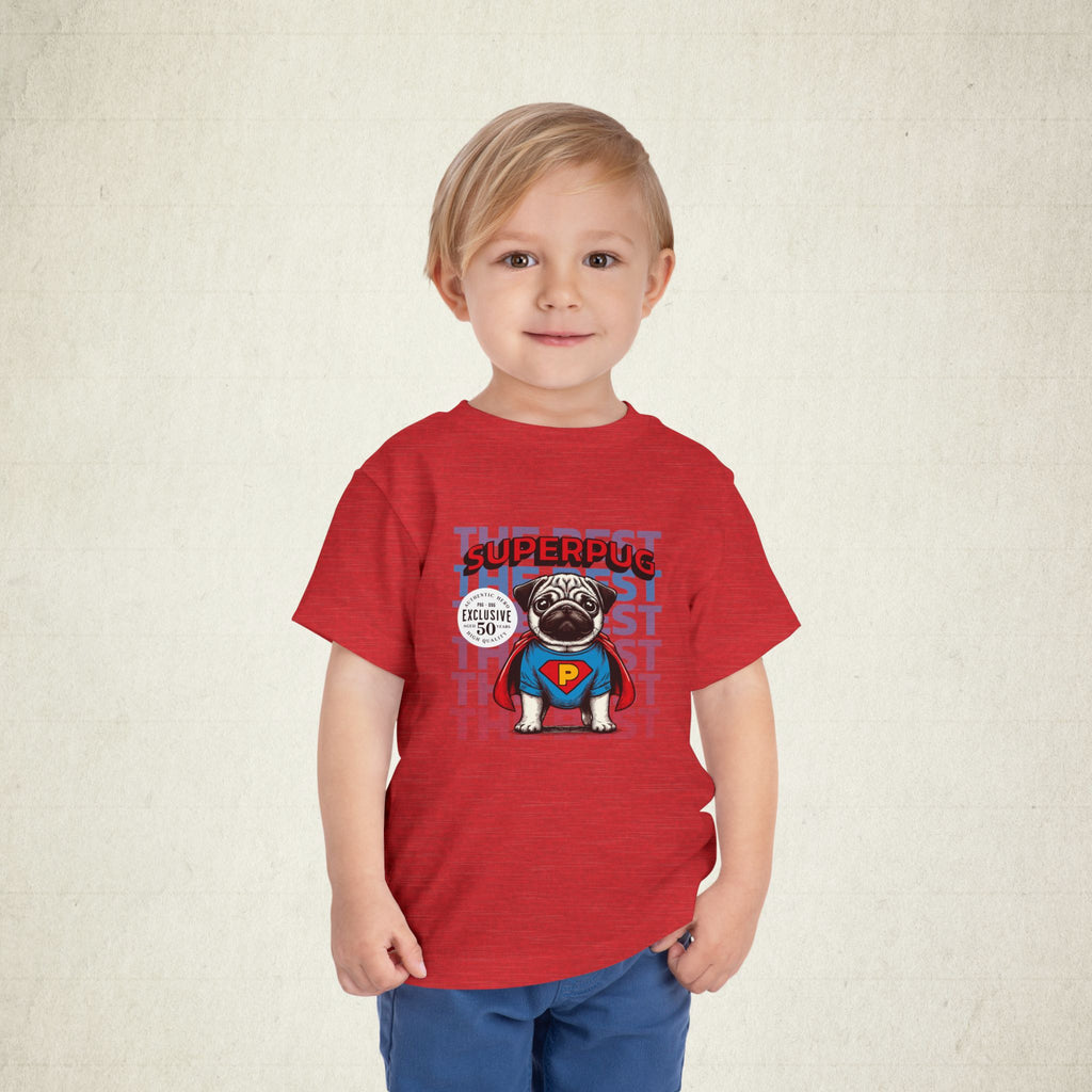 Super Pug Toddler Tee