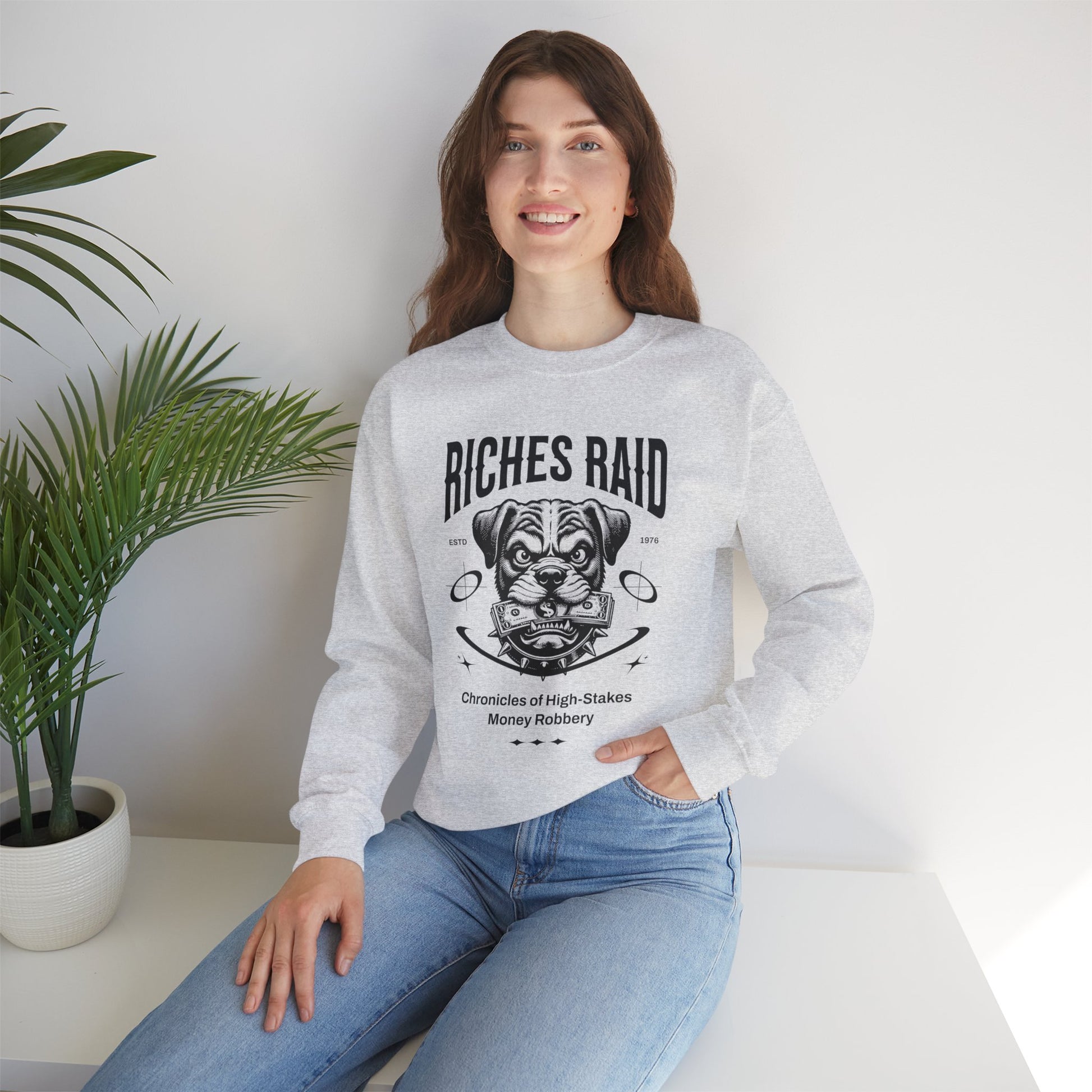 Riches Raid Crewneck Unisex Sweatshirt