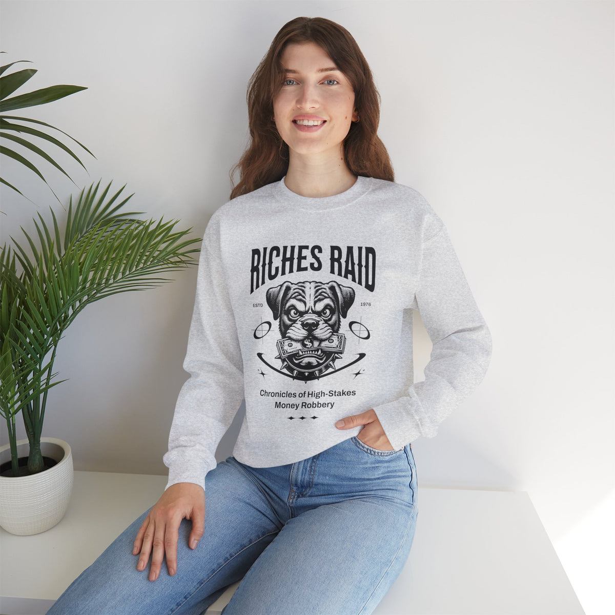 Riches Raid Crewneck Unisex Sweatshirt