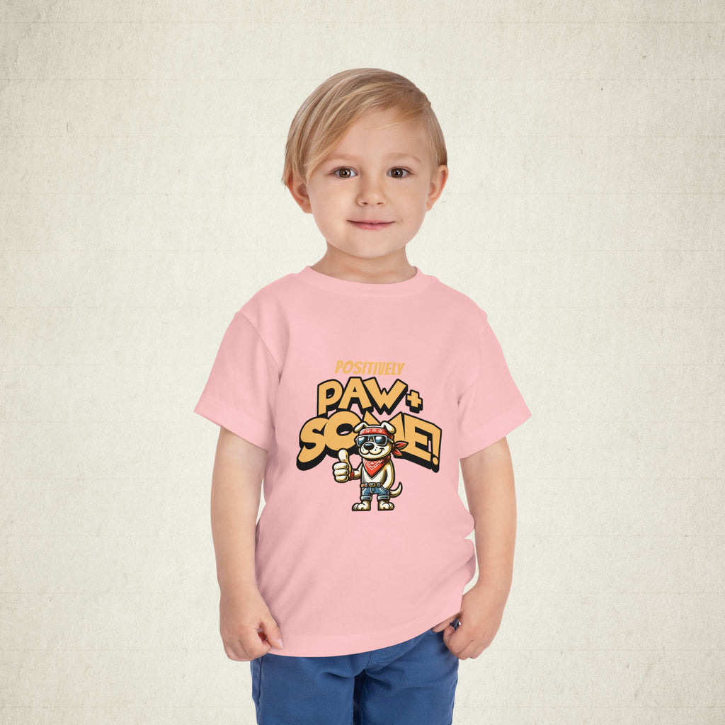 Positively Paw-some Toddler Tee