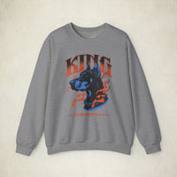 Bold Doberman King Unisex Sweatshirt