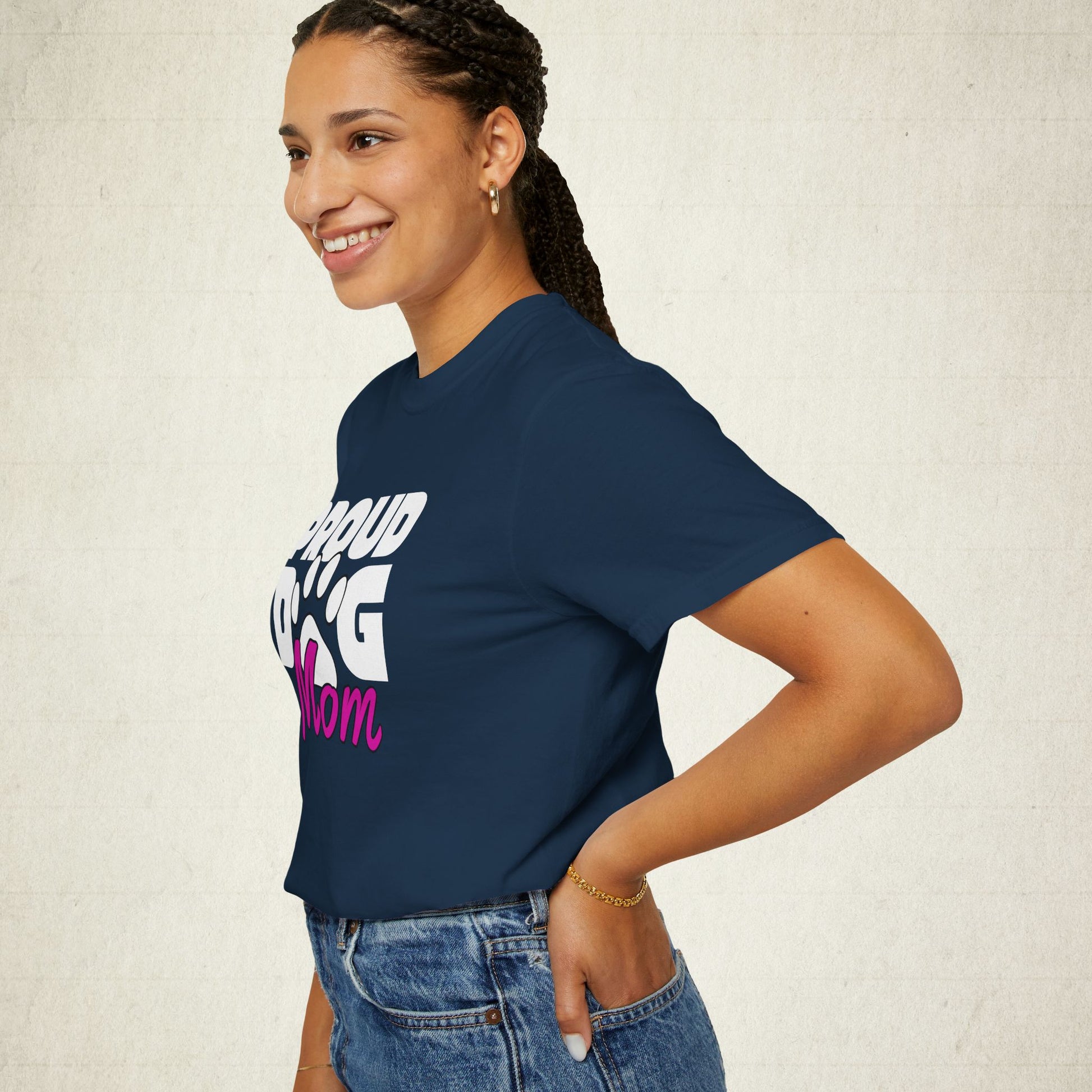 Proud Dog Mom Women T-Shirt