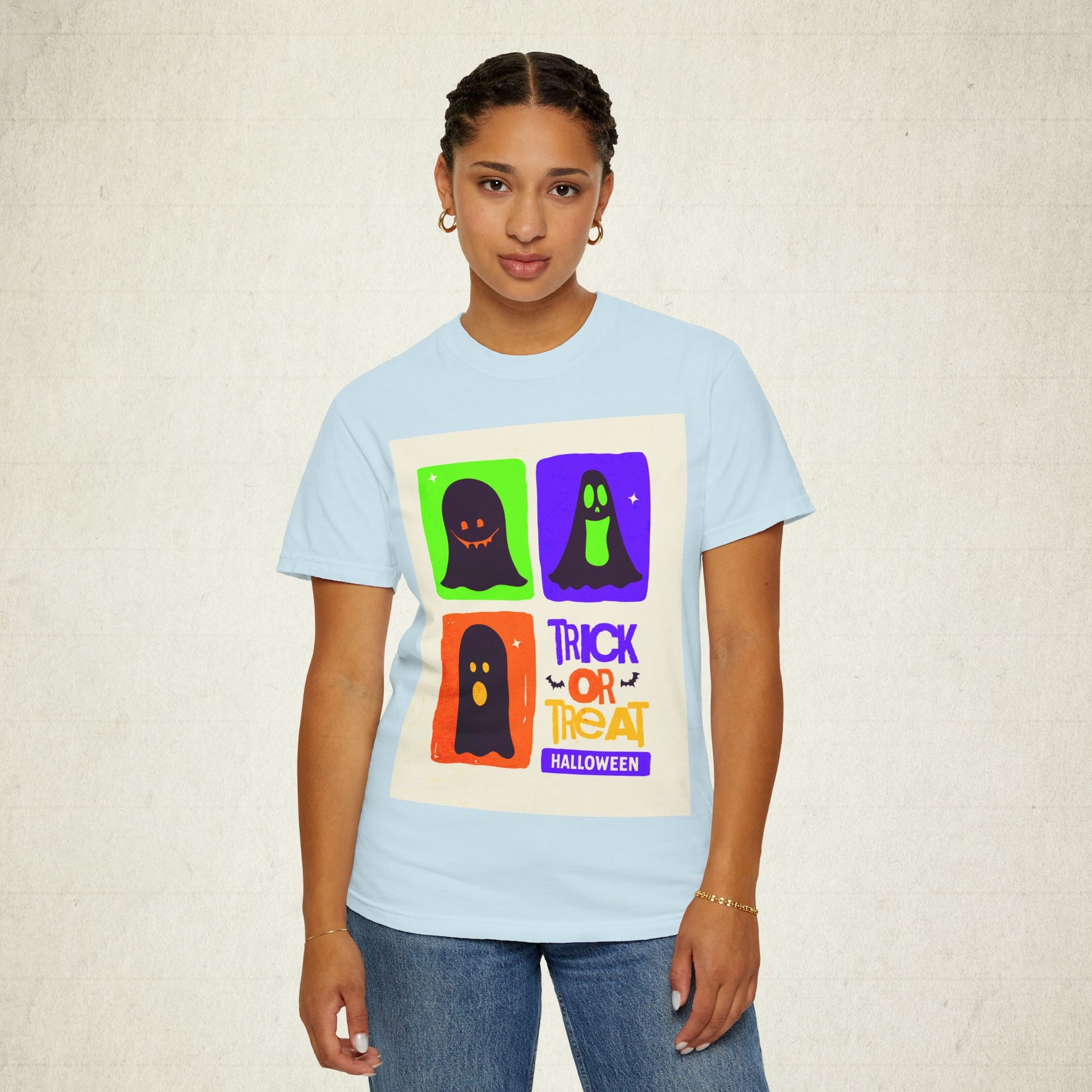 Trick or Treat Halloween Ghost Unisex T-Shirt