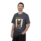 Custom Dog Dad Caricature T-Shirt | Personalized Pet Portrait Tee