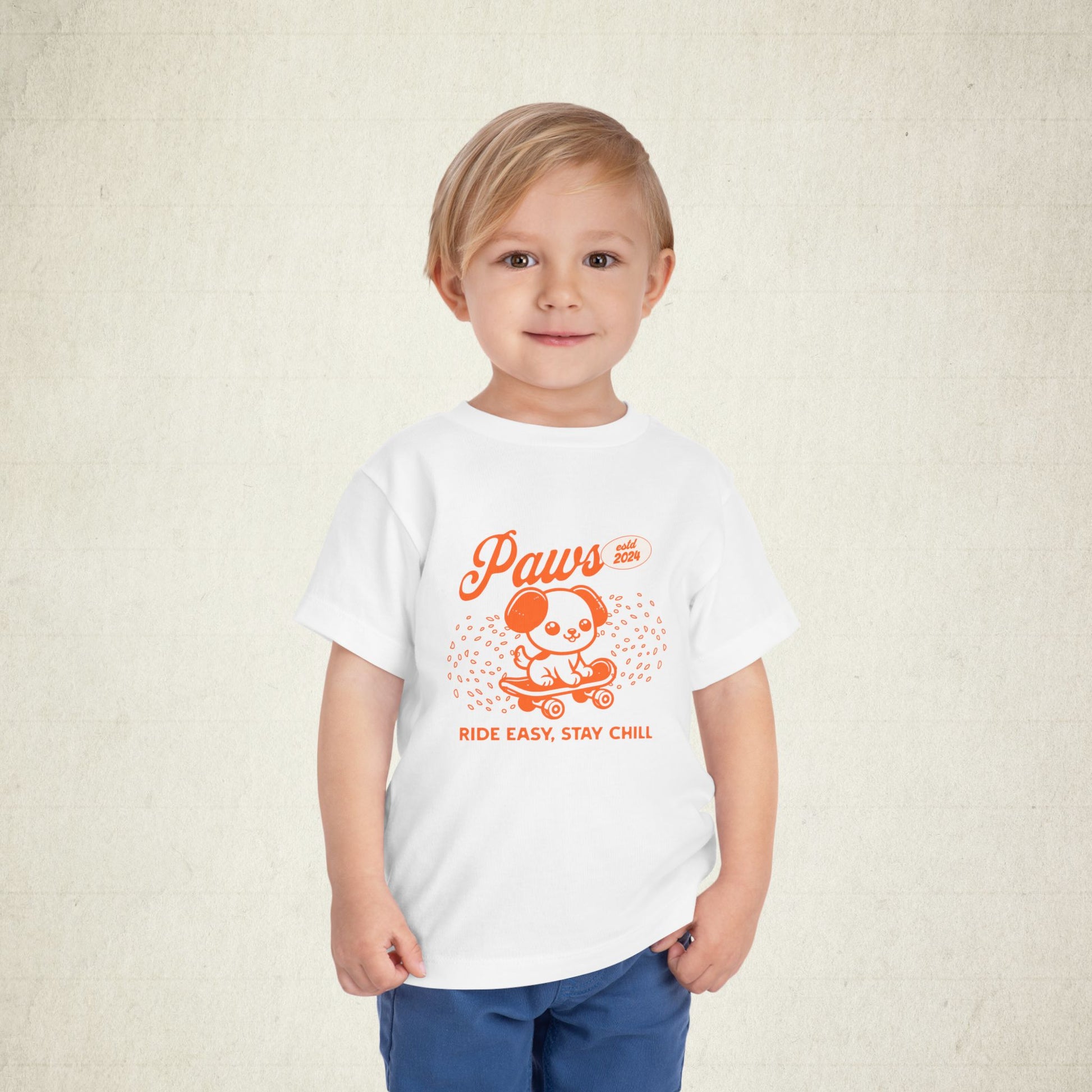 Skateboarding Toddler Tee