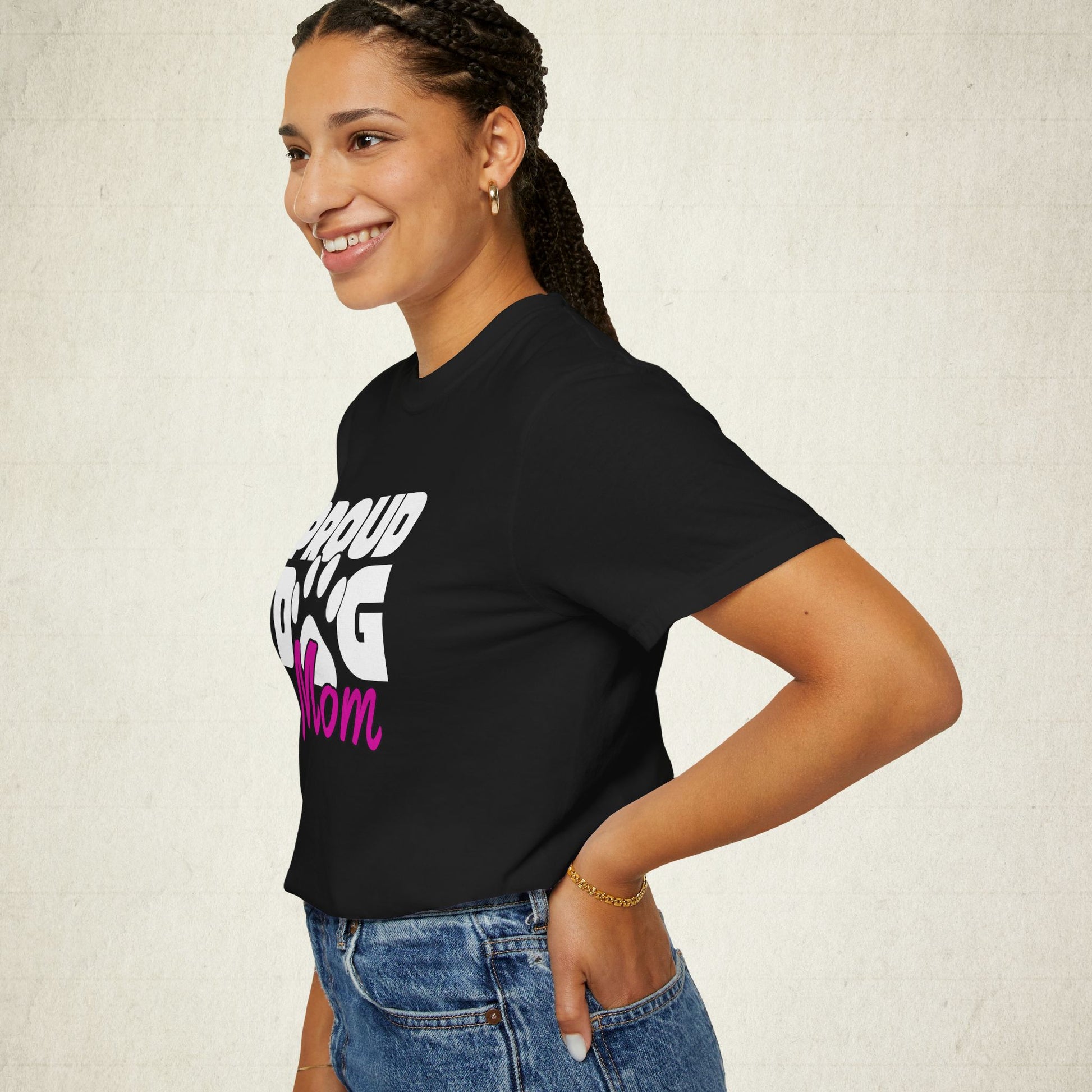 Proud Dog Mom Women T-Shirt