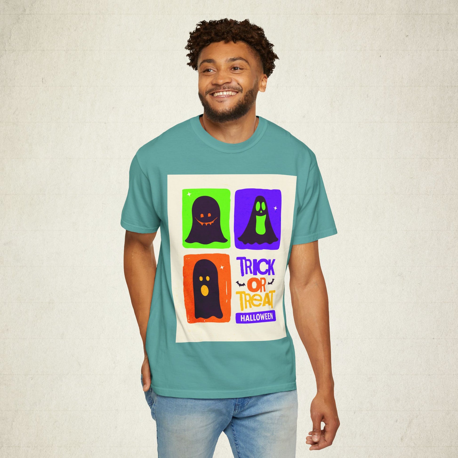 Trick or Treat Halloween Ghost Unisex T-Shirt