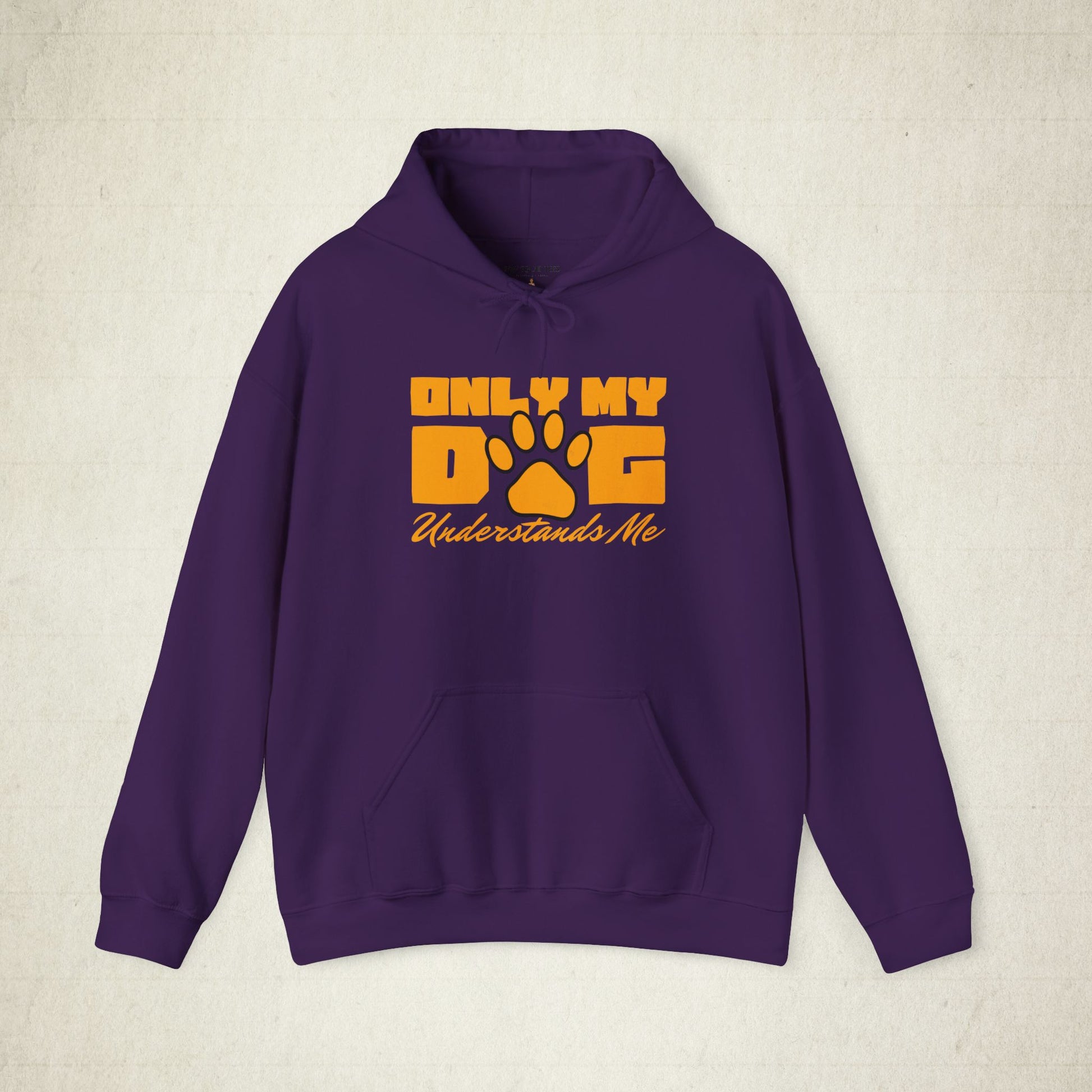 Only My Dog Understands Me Unisex Dog Lover Hoodie