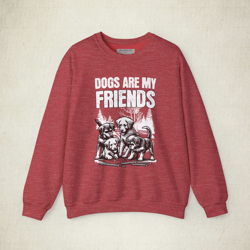 Dog Lovers' Crewneck Unisex Sweatshirt