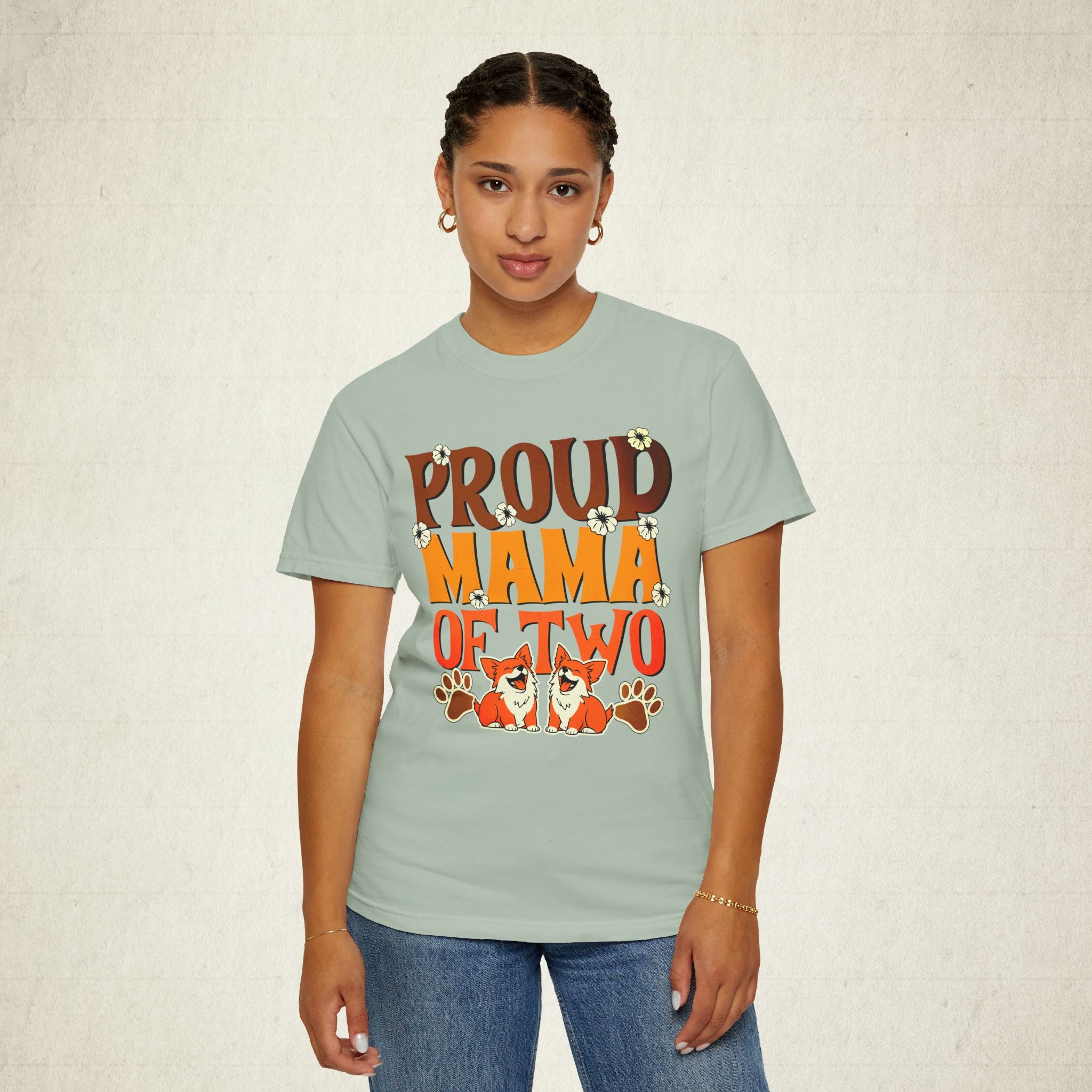 Proud Mama Women of Two T-Shirt