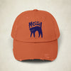 Cat Mom Distressed Cap