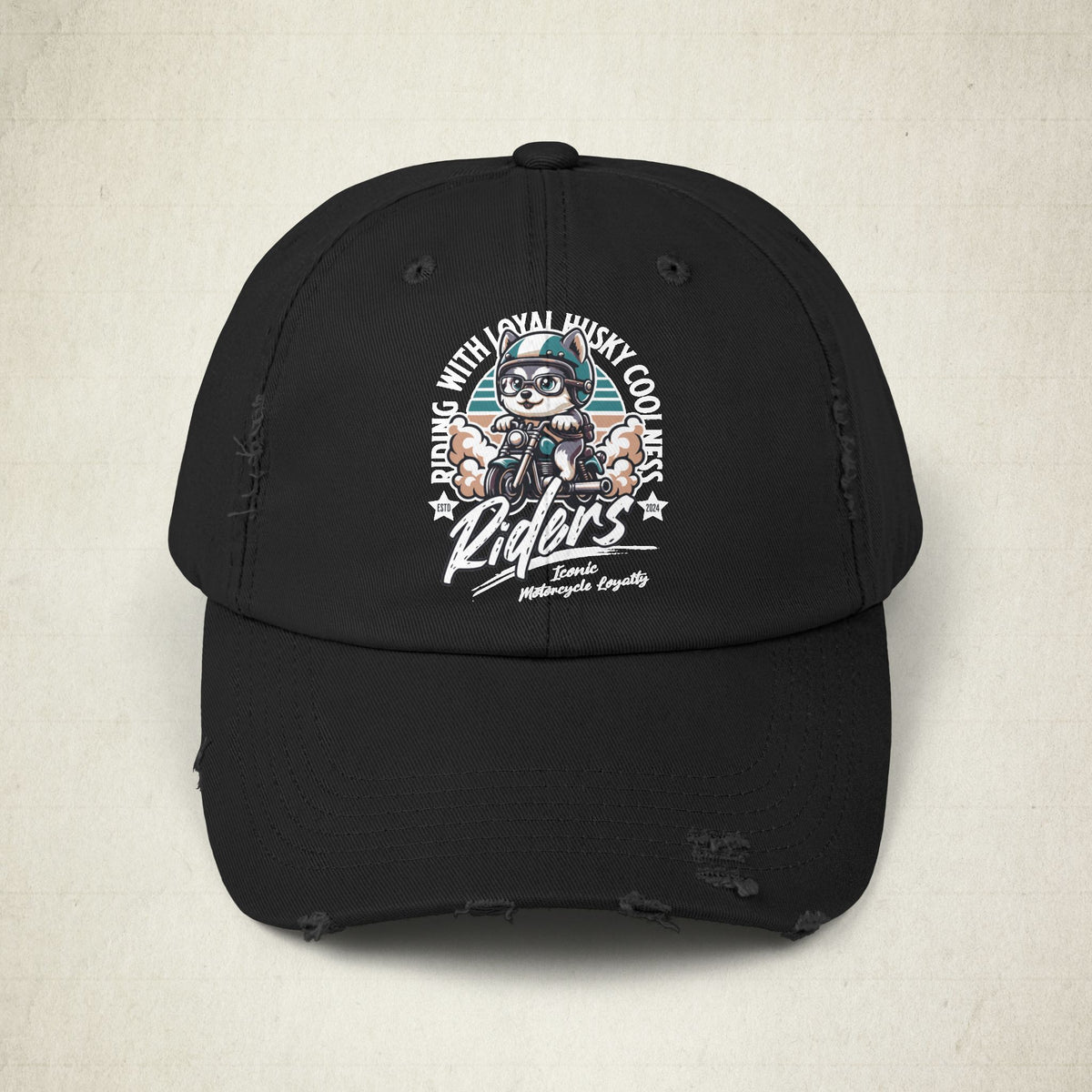 Riders, Riding With Loyal Husky Coolness Cap