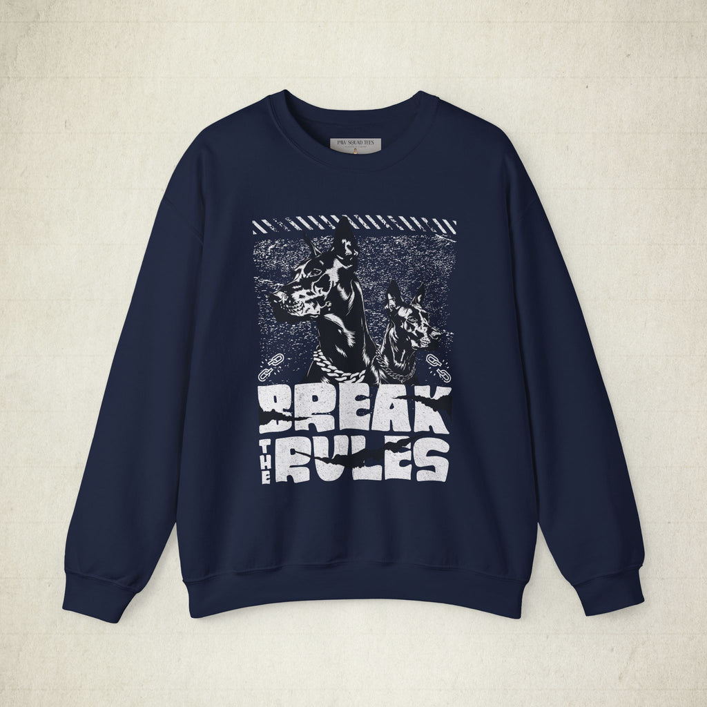 Break The Rules Crewneck Unisex Sweatshirt