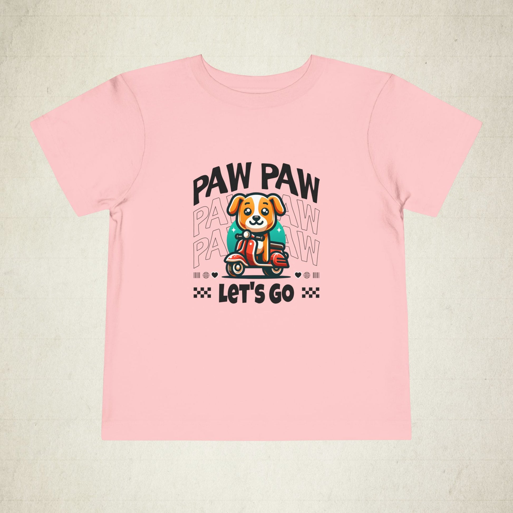 Paw Paw Let's Go Toddler Tee