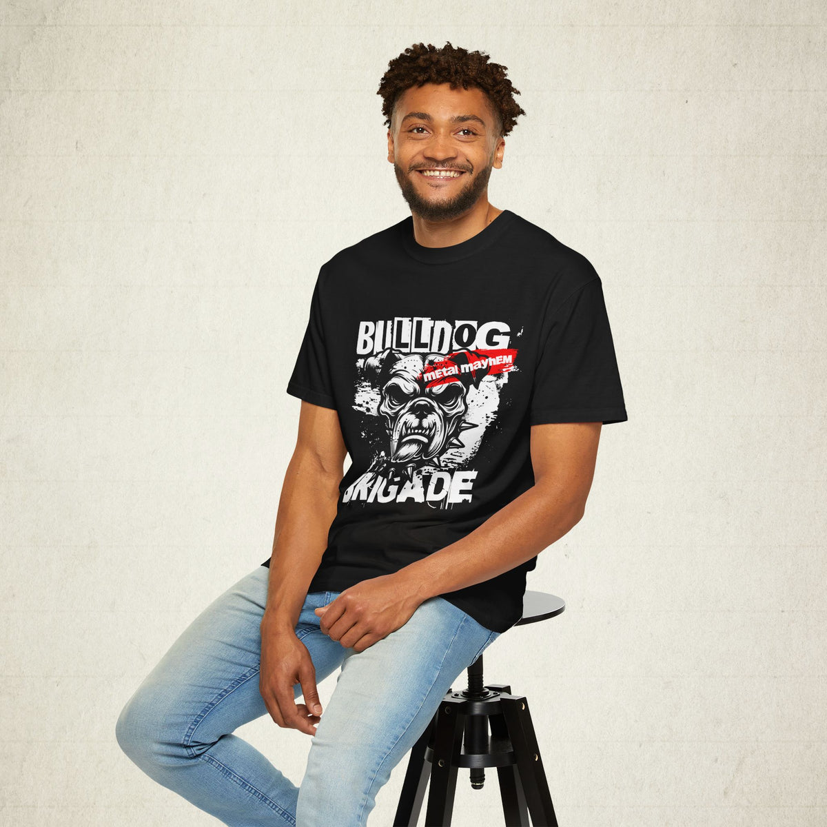 Bulldog Brigade Graphic Tee featuring a Bulldog Brigade design, graphic tee