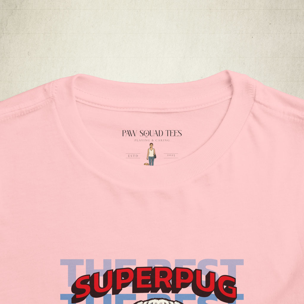 Super Pug Toddler Tee