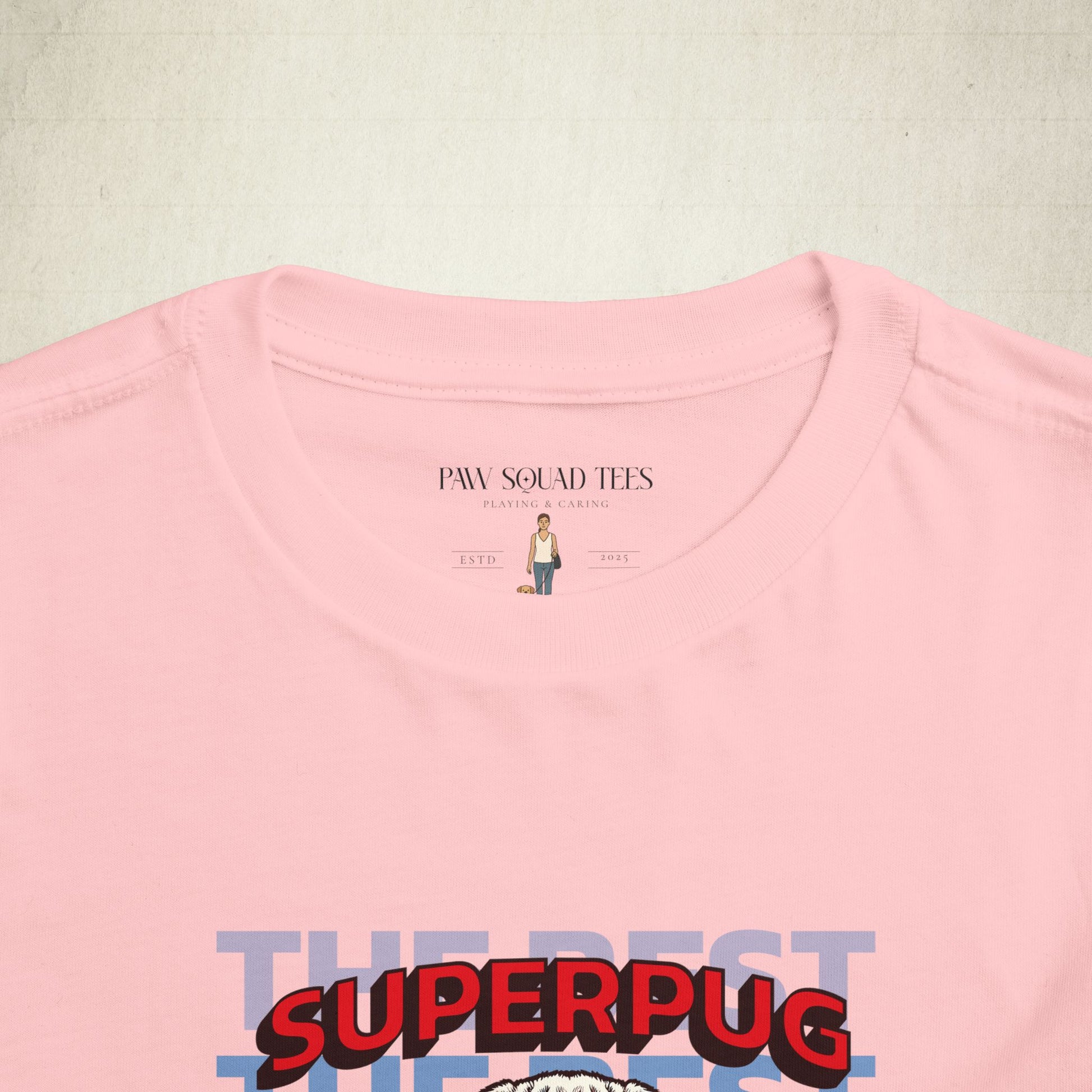 Super Pug Toddler Tee
