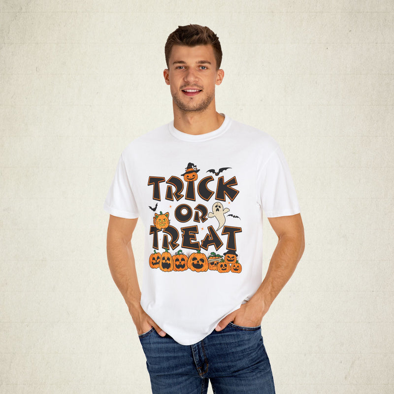 Trick or Treat White Halloween Unisex T-Shirt