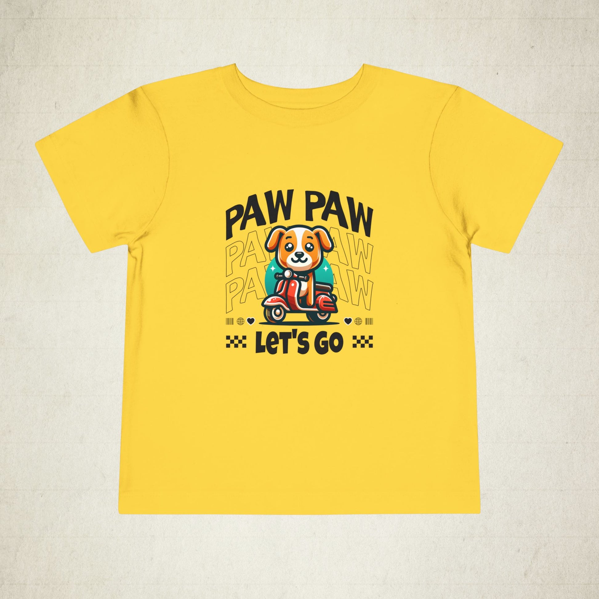 Paw Paw Let's Go Toddler Tee