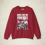 Dog Lovers' Crewneck Sweatshirt featuring a Dog Lovers design, crewneck sweatshirt