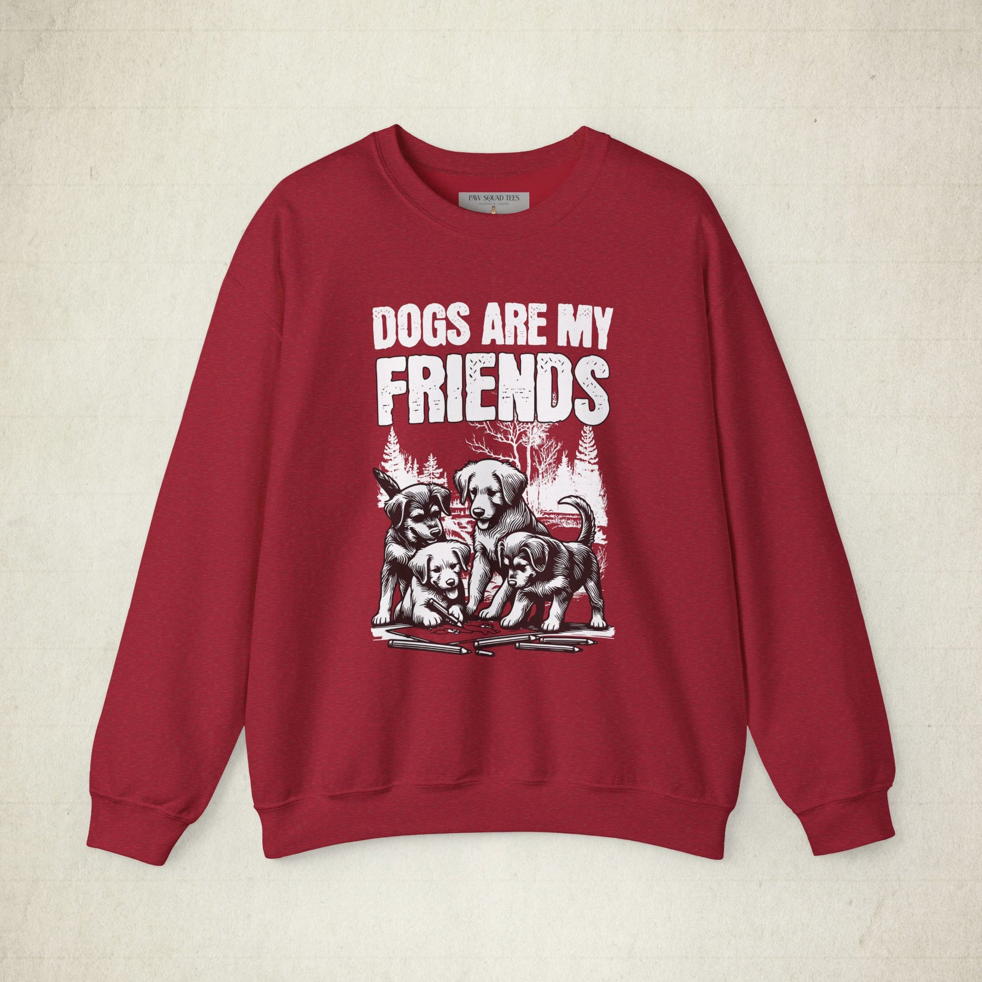 Dog Lovers' Crewneck Unisex Sweatshirt
