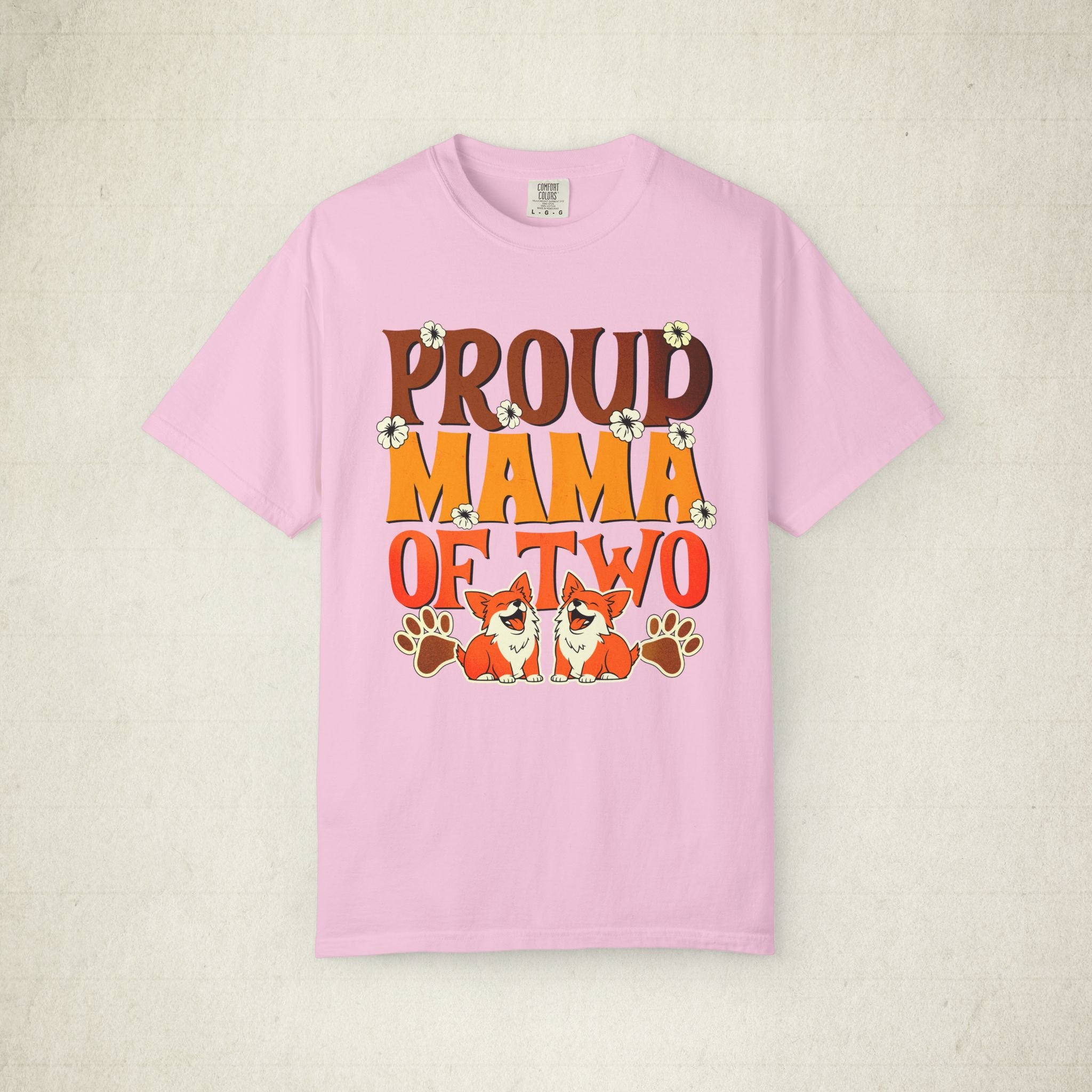 Proud Mama Women of Two T-Shirt