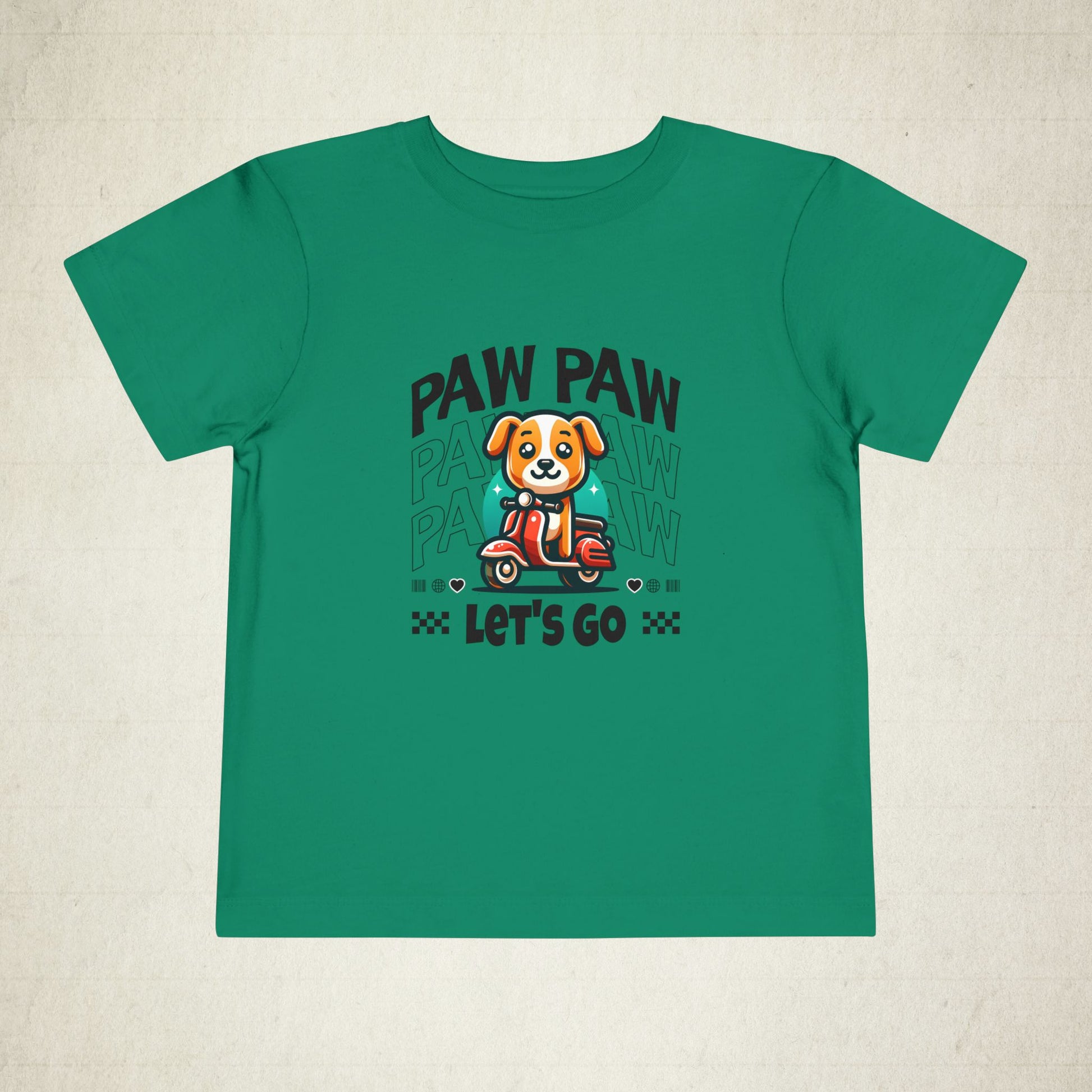 Paw Paw Let's Go Toddler Tee
