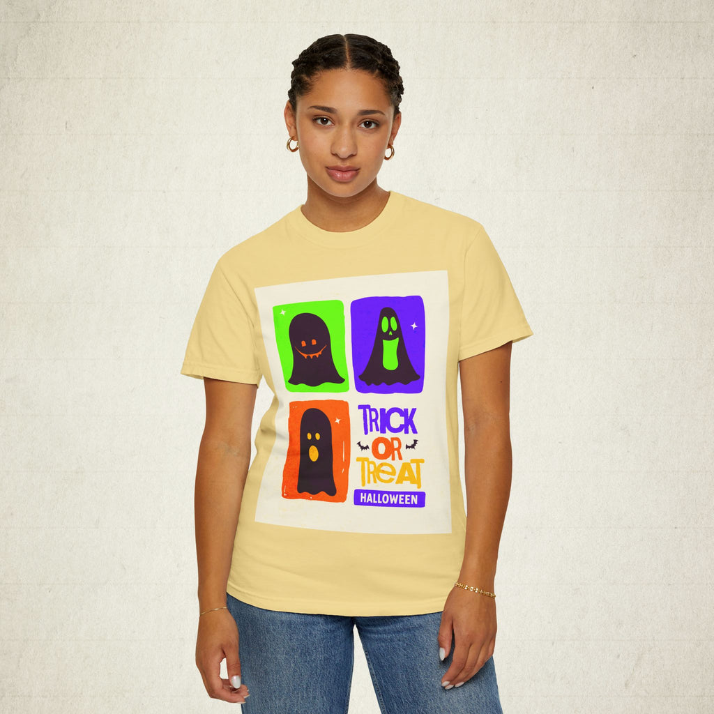 Trick or Treat Halloween Ghost Unisex T-Shirt