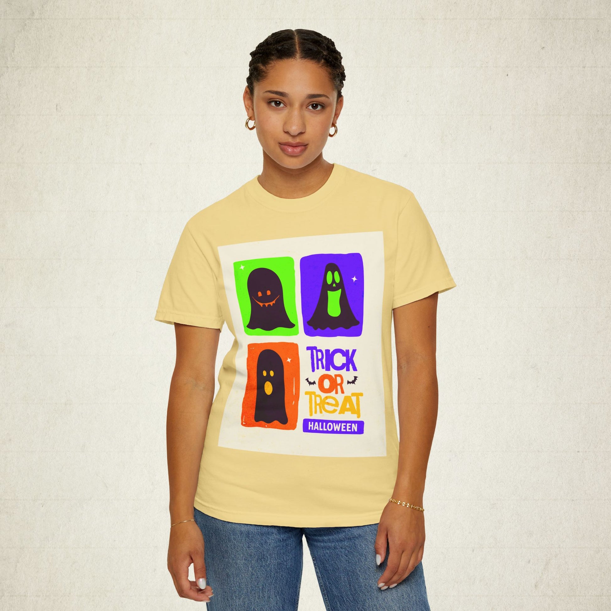 Trick or Treat Halloween Ghost Unisex T-Shirt