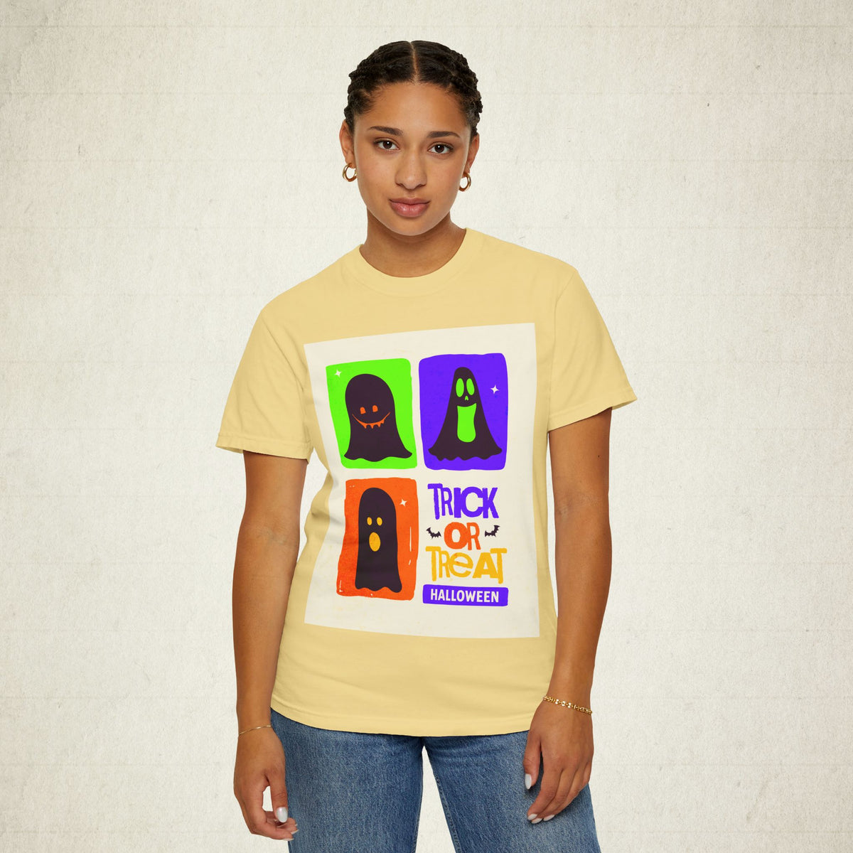 Trick or Treat Halloween Ghost Unisex T-Shirt