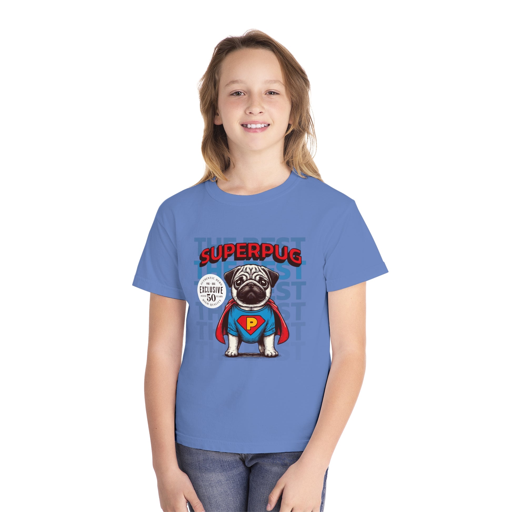 Super Pug Youth Tee